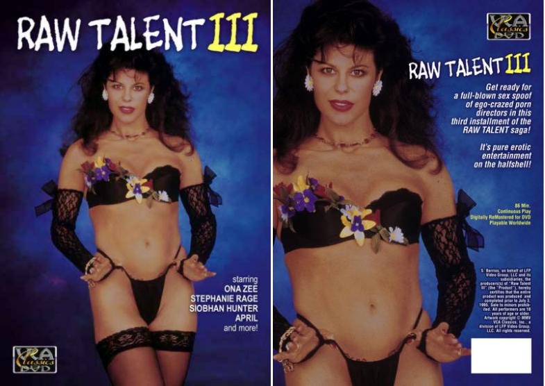 Raw Talent 3 1988 Retro Porno Movie